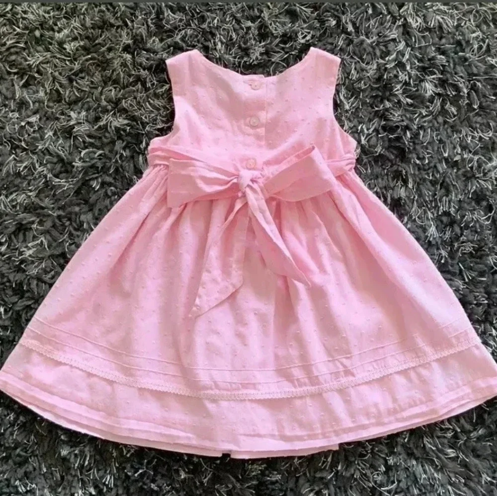 Charter Club Toddler Girls Pink Sleeveless Party C